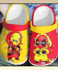 XG06ql9v Baby Deadpool and Pikachu crocs clog crocband3