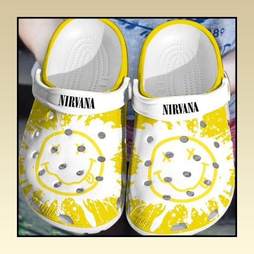 Nirvana Crocs Shoes