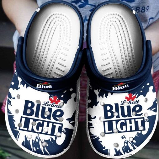 Labatt Blue Light Crocs Shoes