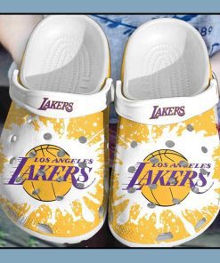 bQ1RI2fs Los Angeles Lakers crocs clog crocband1 3