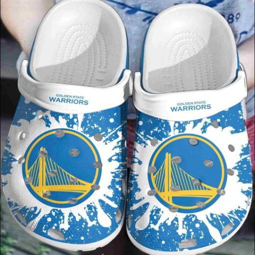 Golden State Warriors Crocs Shoes