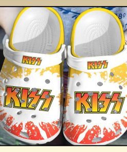 dM5TrVni 10 Kiss Rock Band crocs clog crocband 3