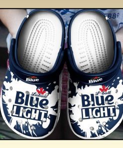 eYvel0BL 27 Labatt Blue Light Crocs Crocband Shoes 3