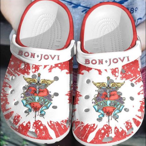 Bon Jovi Crocs Shoes