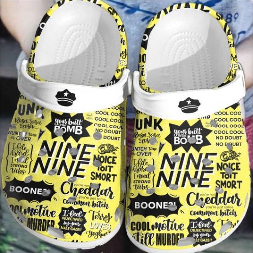 Nine Nine your butt Is the bomb Crocs Shoes