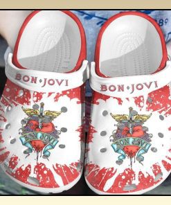 hnI6ShOn 15 Bon Jovi crocs clog crocband 1