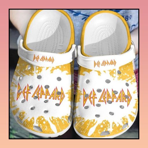 Def Leppard Crocs Shoes Limited Edition