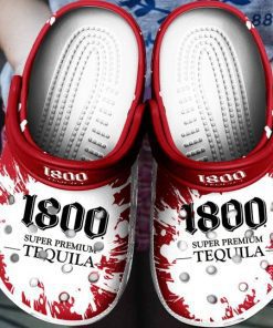 1800 Super Premium Tequila Crocs Shoes