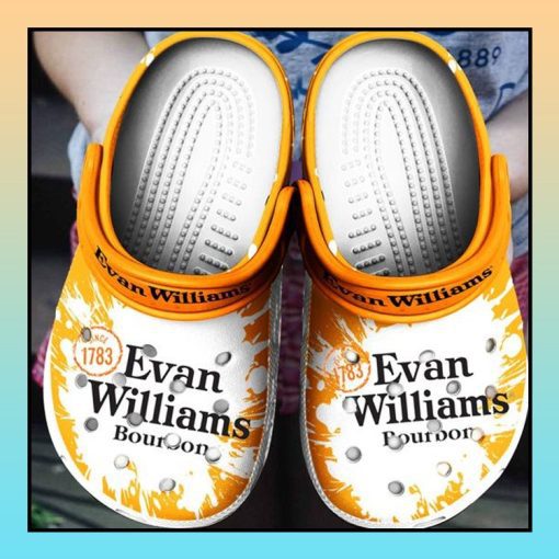 Evan Williams Bourbon Crocs Shoes