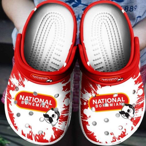National Bohemian Crocs Shoes
