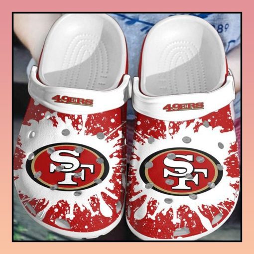 San Francisco 49ers Crocs Shoes