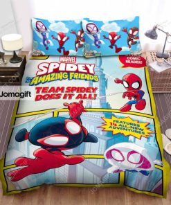 spidey and his amazing friends bedding set 4