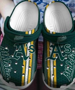 [Customized] Oakland Athletics Crocs Crocband Clogs Gift