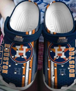 Custom Houston Astros Star Flag Crocs Clog Shoes