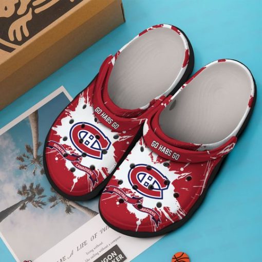 Montreal Canadiens Crocband Clog Shoes