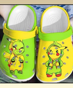 ylUYxhZm Baby Grinch and Pikachu crocs clog crocband2