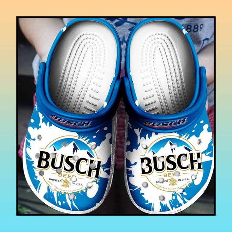zHqtL3WW 16 Busch Beer Brewed In USA Crocs Crocband Shoes 3