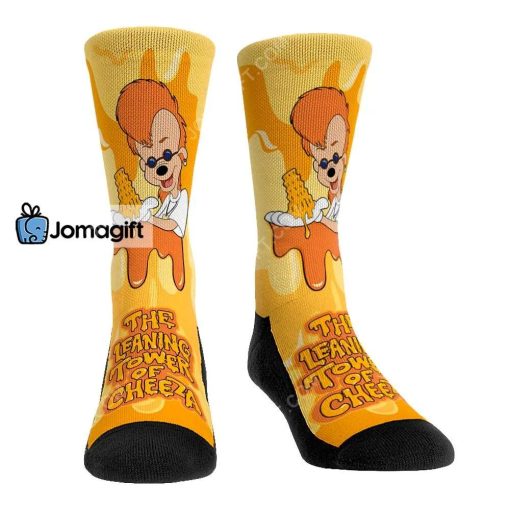 A Goofy Movie Leaning Tower Of Cheeza Socks