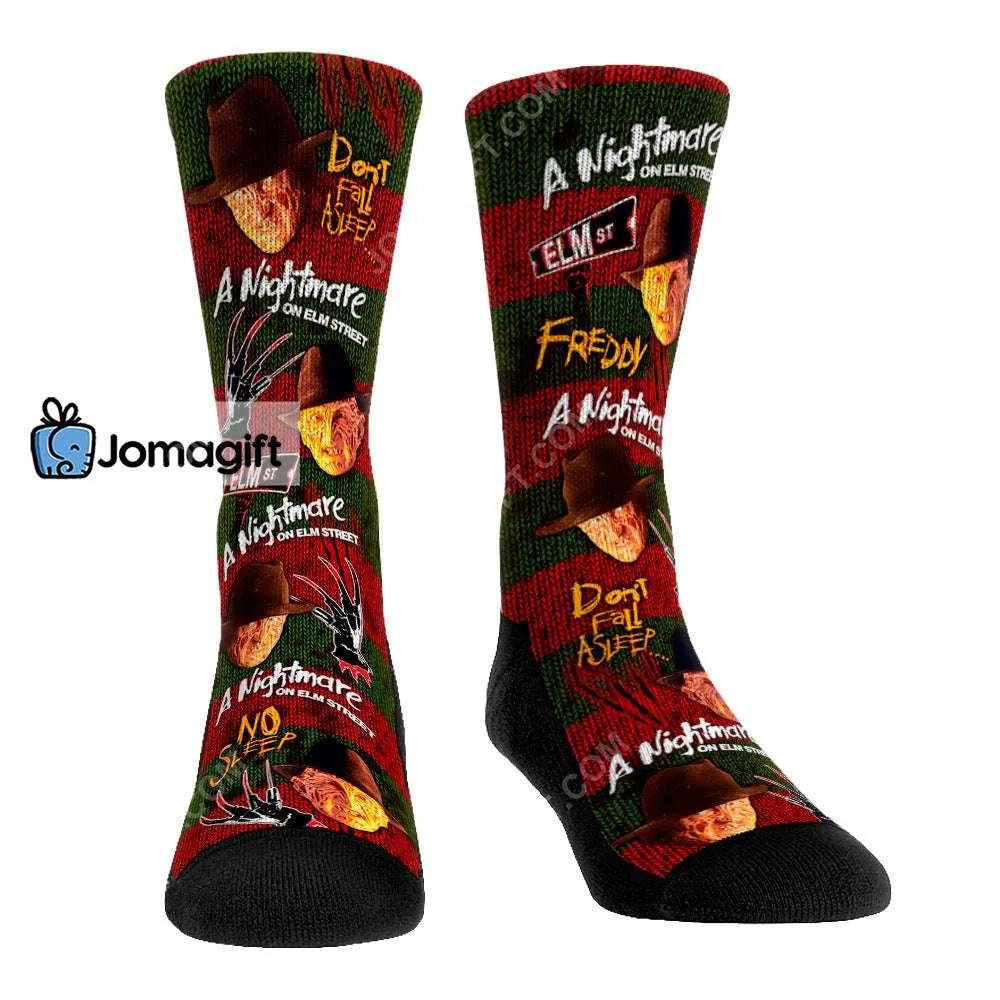 A Nightmare On Elm Street Freddy Krueger Print Socks
