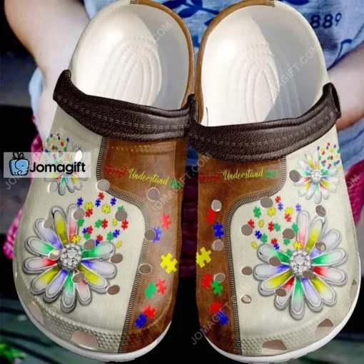 Accept Understand Love Autism Awareness Crocs Shoes