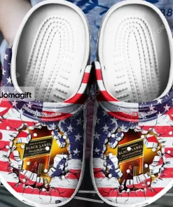 American Flag Johnnie Walker Rubber Crocs Shoes