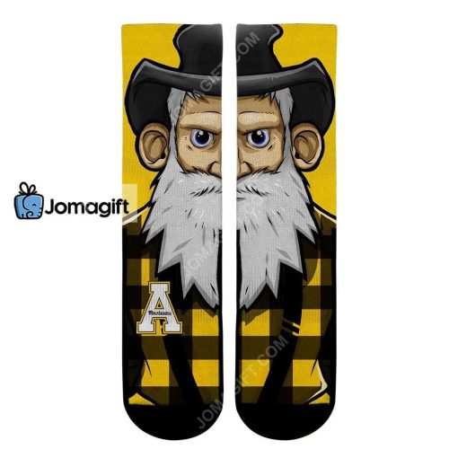 Appalachian State Yosef Mascot Socks