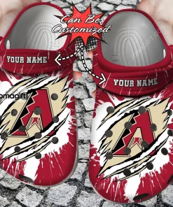 Arizona Diamondbacks Baseball Logo Team Crocs Clog Shoes