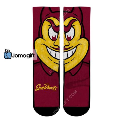 Arizona State Sun Devils Sparky Mascot Socks