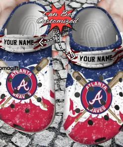 Atlanta Braves Nightmare Before Christmas Crocs Gift