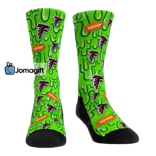 Atlanta Falcons Nickelodeon Slime Socks
