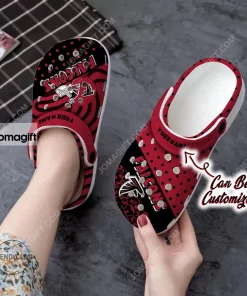 Atlanta Falcons Polka Dots Colors Crocs Clog Shoes 1