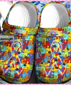 Autism Awareness Croc Shoes