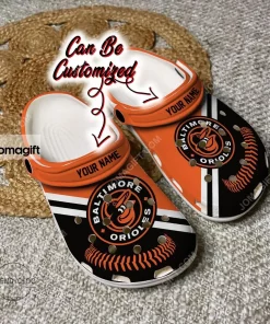 Baltimore Orioles Baseball Logo Team Crocs Clog Shoes