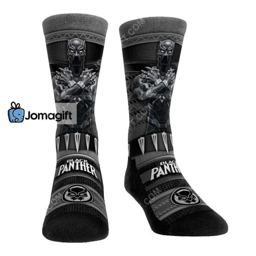 Black Panther Hero Pose Socks