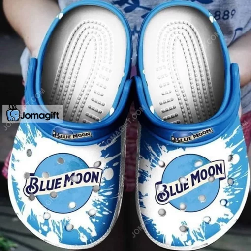 Blue Moon Beer Crocs Shoes