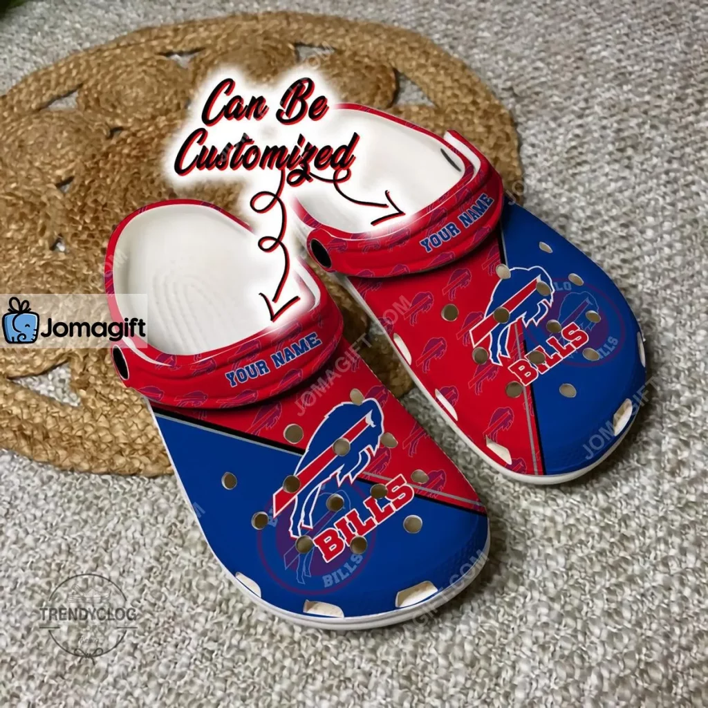 Buffalo Bills Team Pattern Crocs Clog Shoes - Jomagift