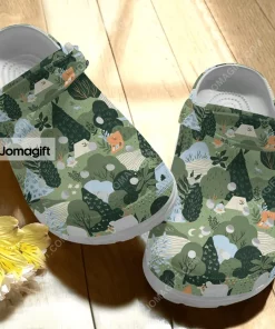 Camping Life Collection Tropical Forest Crocs Shoes