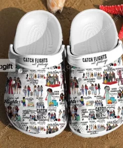 Catch Flights Black Girls Crocs Shoes