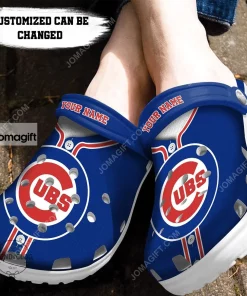 Chicago Cubs Baseball Jersey Style Crocs Clog Shoes 1