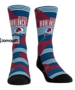 Colorado Avalanche Breakaway Stripe Socks