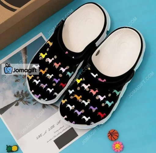 Colorful Dachshund Crocs Shoes