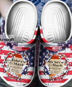 Custom American Flag Makers Mark Crocs Clog Shoes
