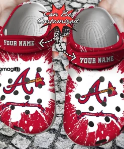 Atlanta Braves Santa Claus Snowman Christmas Ugly Sweater