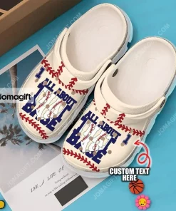 Custom Baseball All About Crocs Shoes