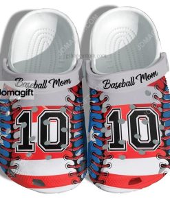 Custom Baseball America Flag Crocs Clog Shoes