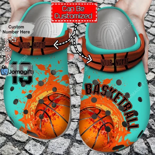 Custom Basketball Life Crocs Clog Shoes
