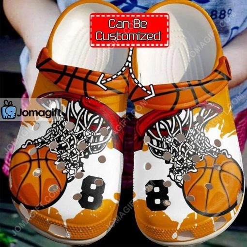 Custom Basketball Love Crocs Clog Shoes