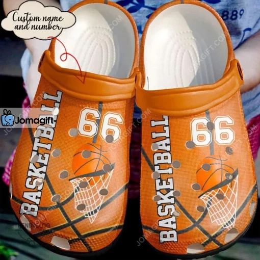 Custom Basketball Love Mix Color Crocs Clog Shoes