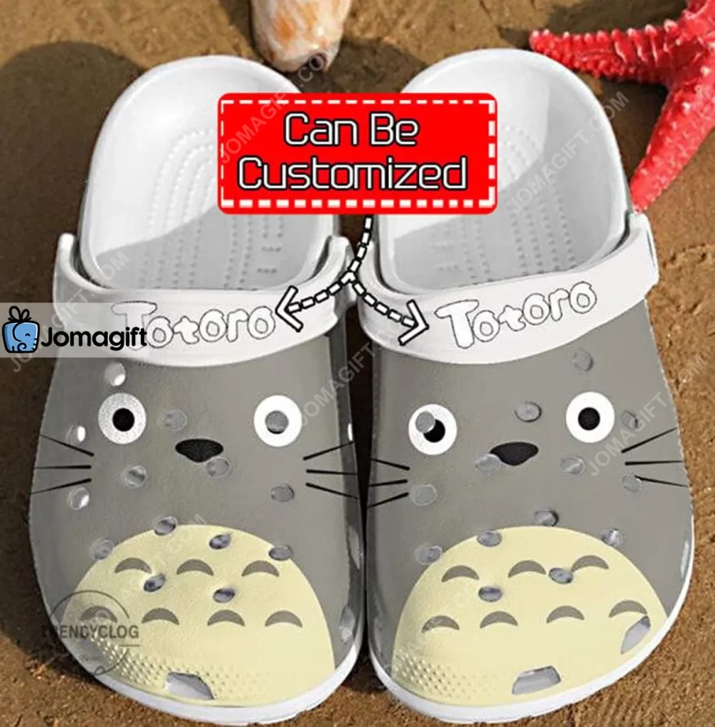 Custom Cartoon Love My Neighbor Totoro Crocs Clog Shoes - Jomagift