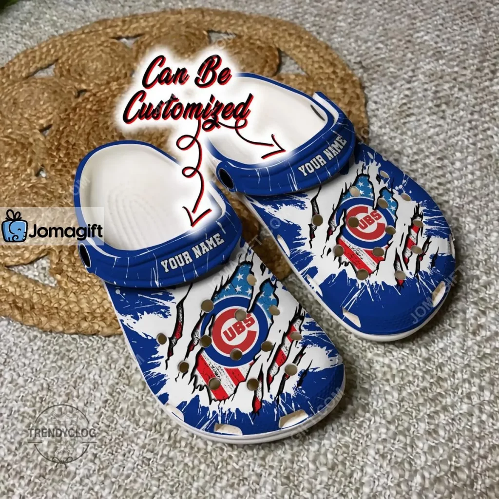 Personalized Chicago Cubs Team Crocs Clog Shoes - T-shirts Low Price